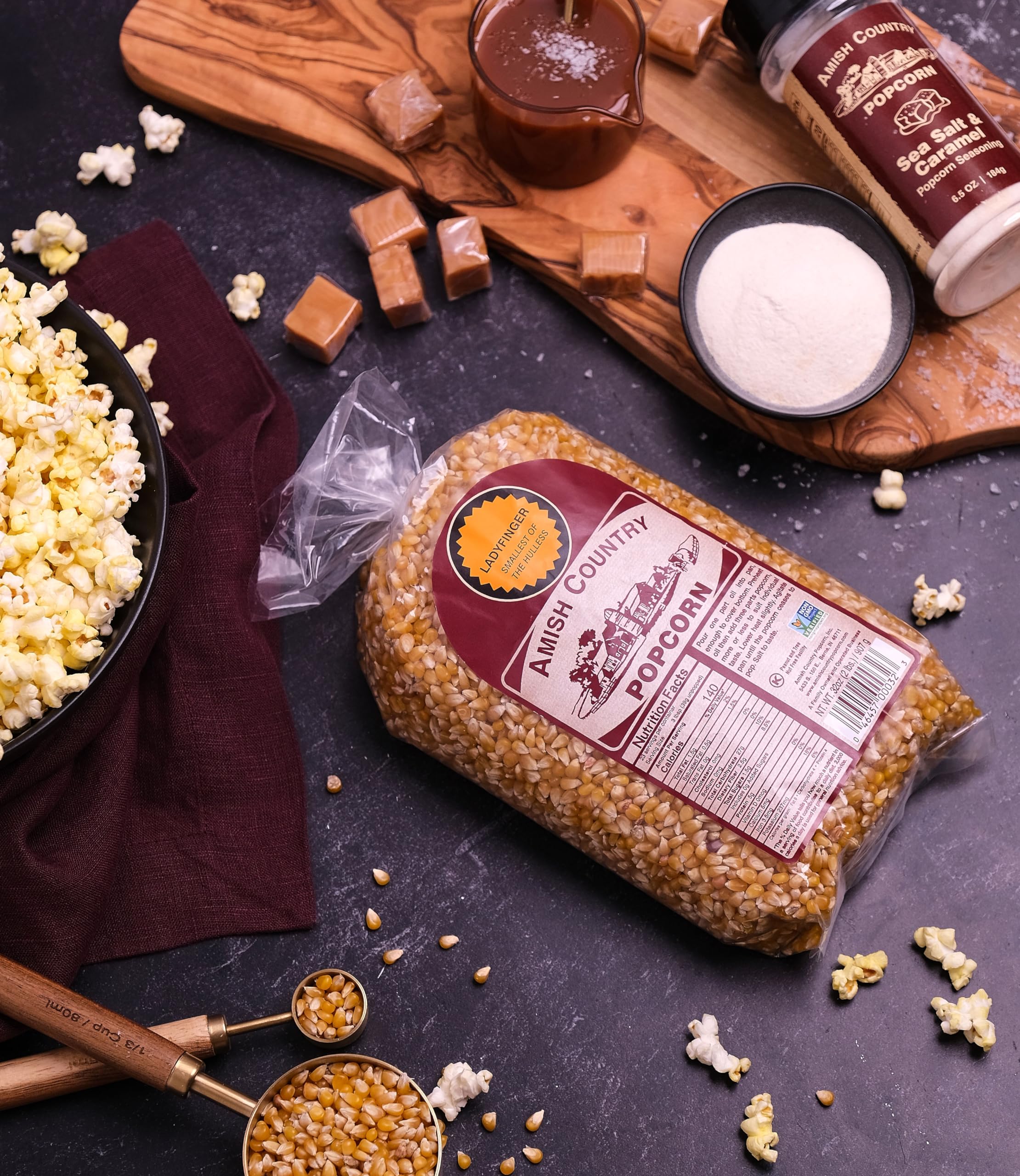 Amish Country Popcorn | 2-2 Lbs Bags - Purple Kernels - View #6