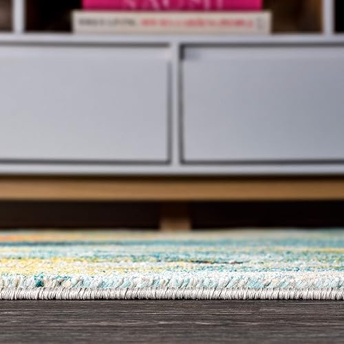 Miniatura 5 de JONATHAN Y Alfombra abstracta moderna para interiores, 4 x 6 pulgadas, contemporánea, de transición, fácil limpieza para sala de estar, dormitorio