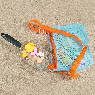2PCS Durable Pet Little Box Cleaning with Mesh Bags for Summer- Beach Cleaning Scooper Set with Comfort Handle for Travel (2mm)