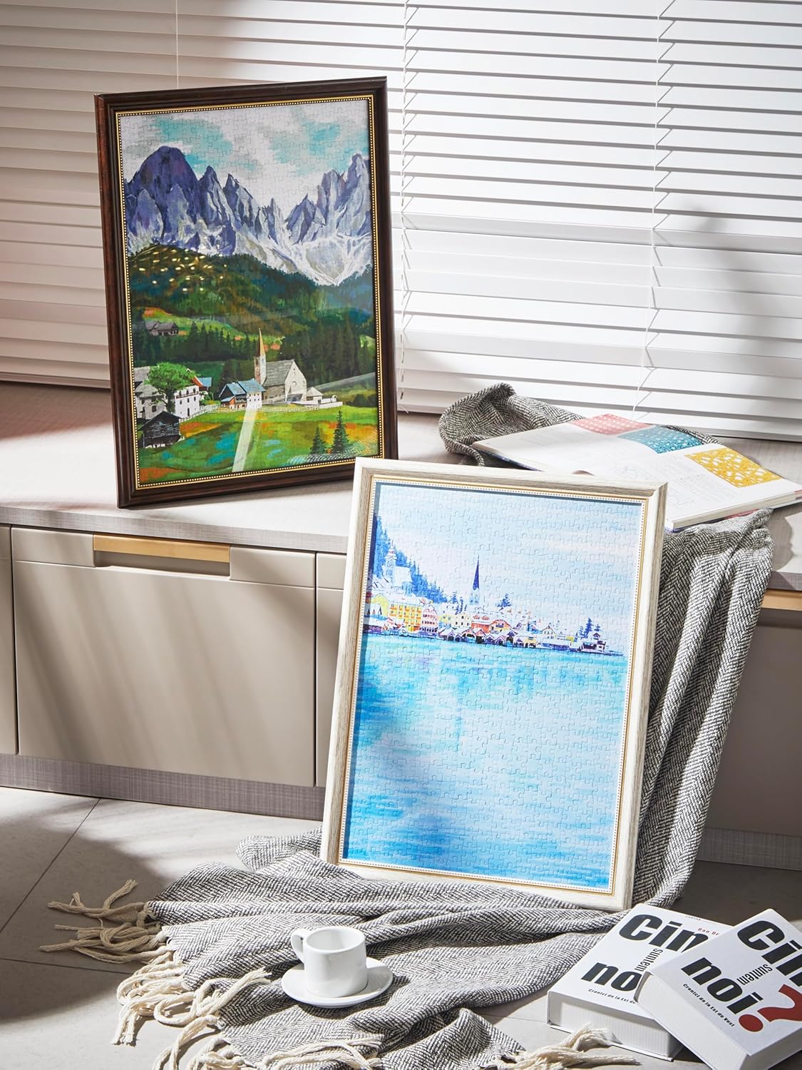 PERMA Dolomiti Jigsaw Puzzle 500 Pieces – Italian Alps Landscape Puzzle for Adults, 20.87" x 14.96", Scenic Nature Puzzle with Premium Dutch Chipboard, Great Gift or Wall Décor