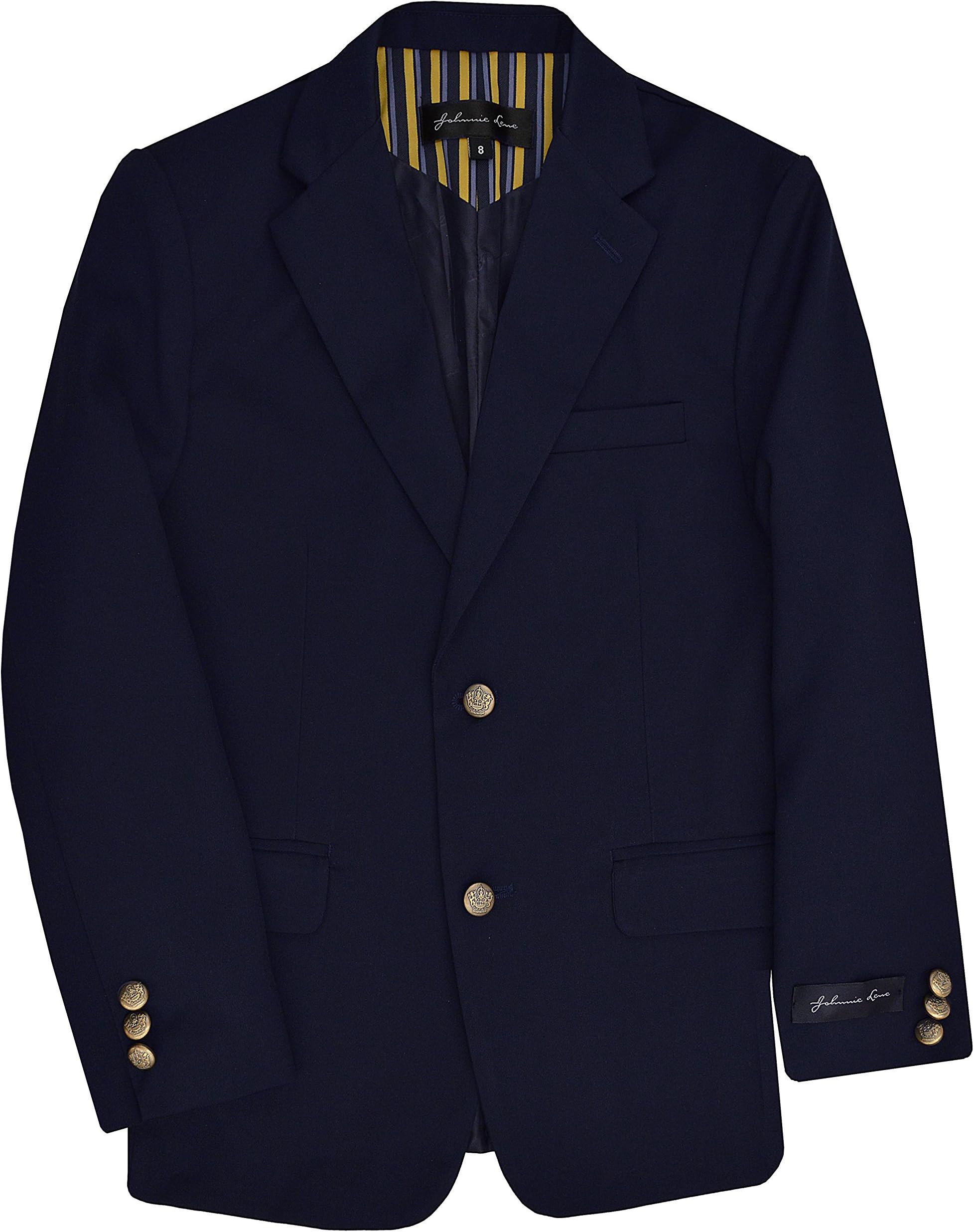 Johnnie Lene Dress Up Boys' Blazer Jacket