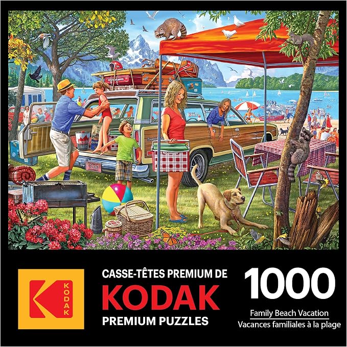 Puzzle de 1000 piezas RoseArt Kodak Premium Vacaciones Playa miniatura 6