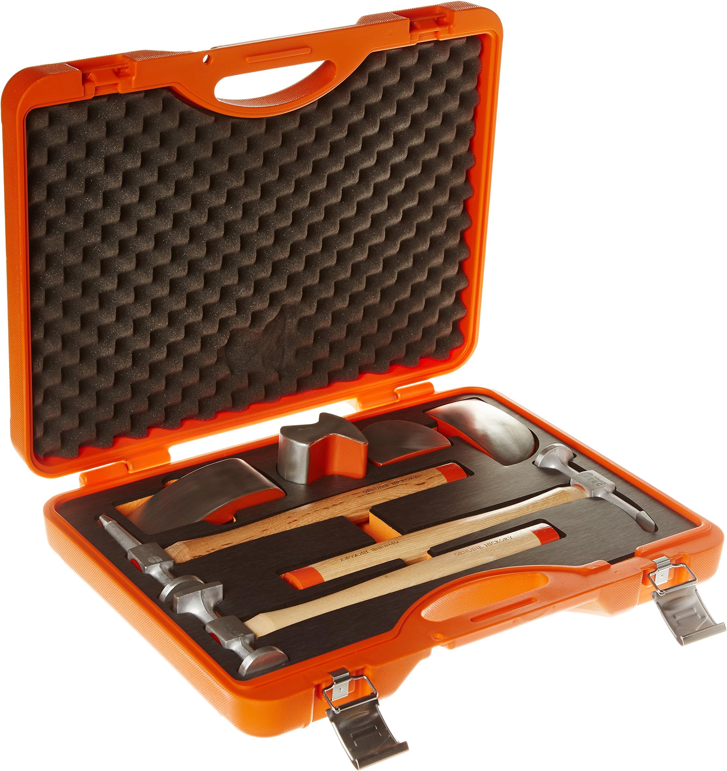 PowerTec 92430 Aluminium Hammer and Dolly Set 7pc