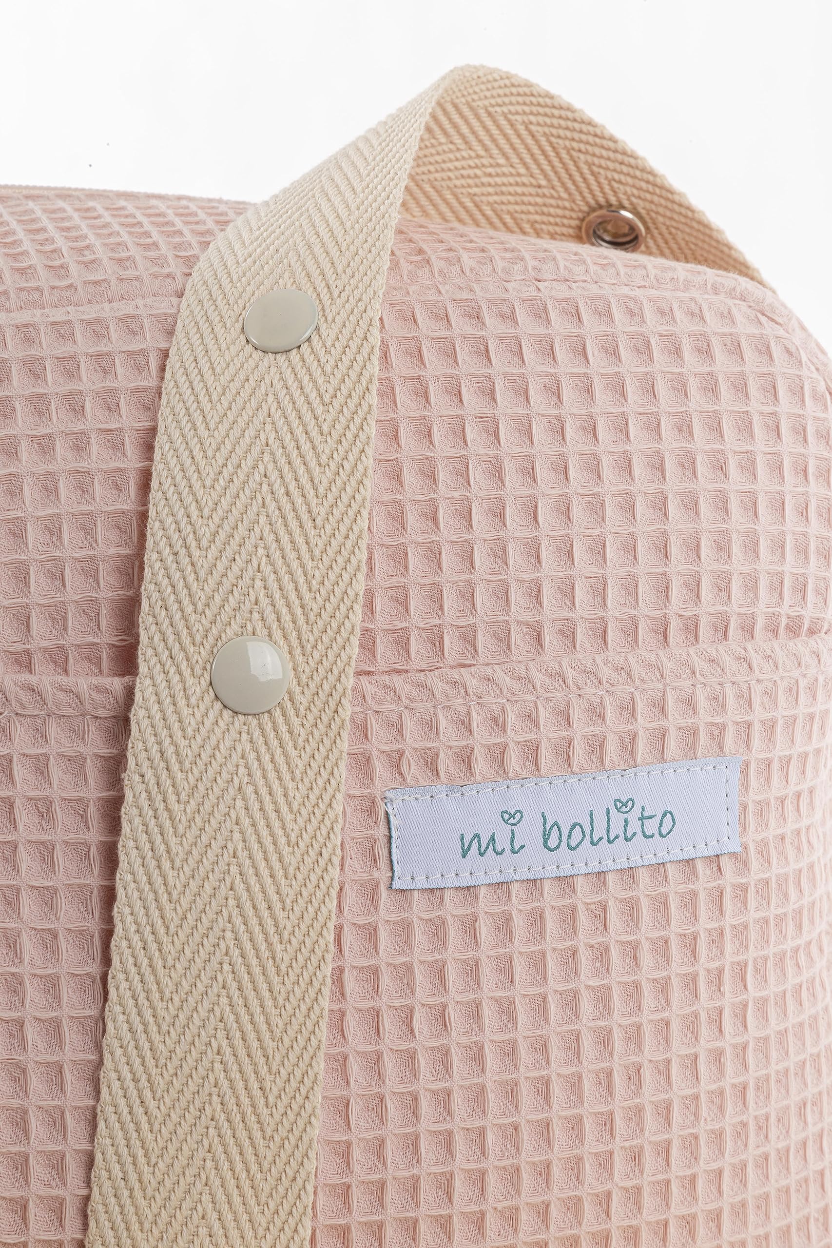 Kinderwagen-Tasche, praktisch, stilvoll und multifunktional, großes Fassungsvermögen, (Pastellrosa)