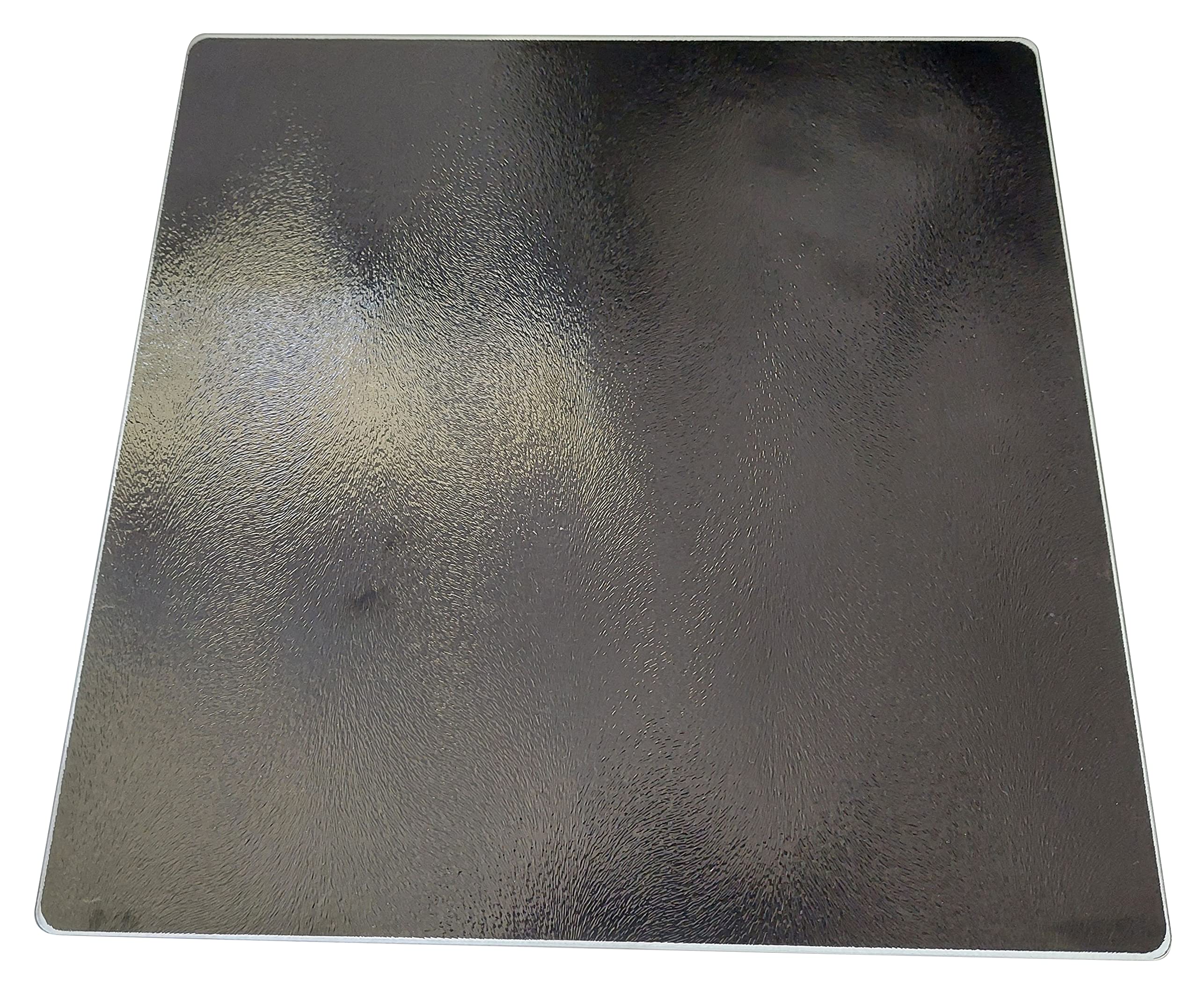 Square Coloured - Glass Worktop Saver 40cm x 40cm by Pearl Glass (Black)