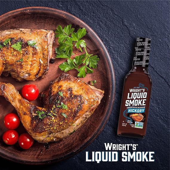 Wright's Liquid Smoke, Hickory, 3.5 fl oz (Pack of 12)