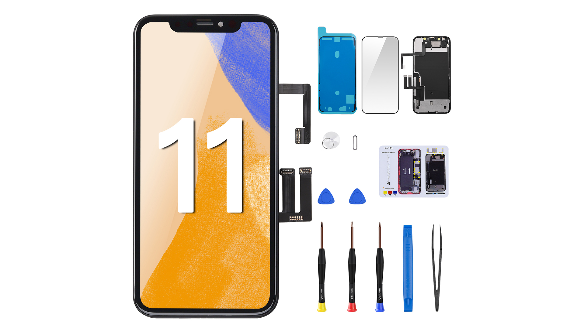 Amazon.com: DGSCSMY for iPhone 11 Screen Replacement with Front