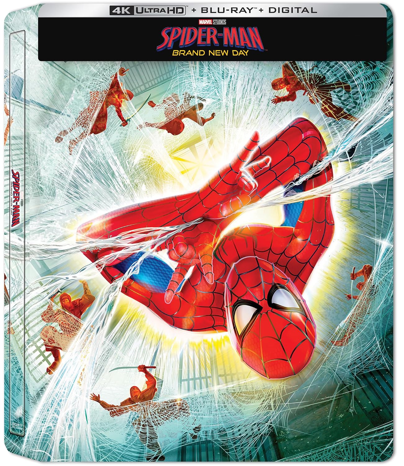 Spider-Man Brand New Day 4K UHD BD Combo Digital Steelbook