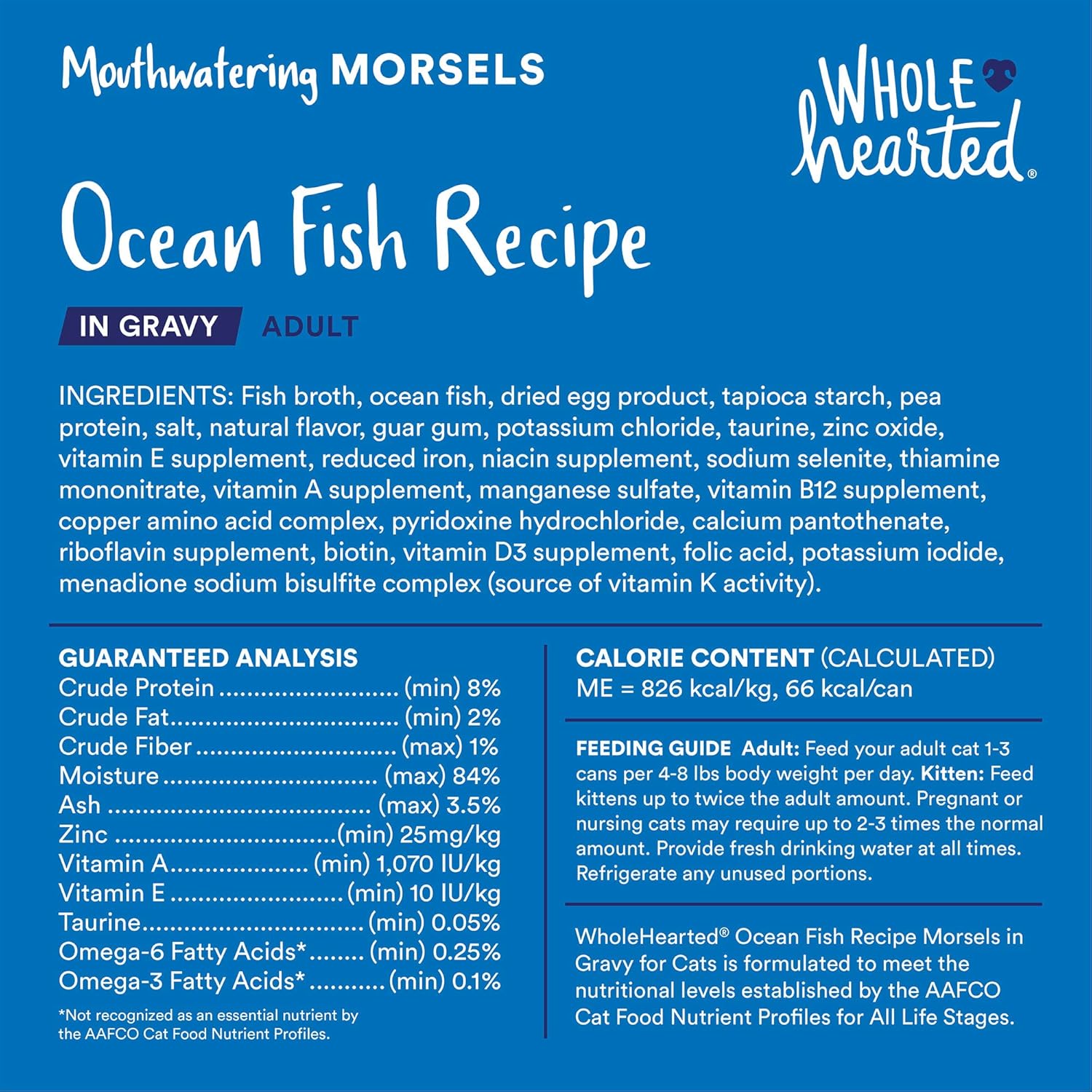 wholehearted feeding chart
