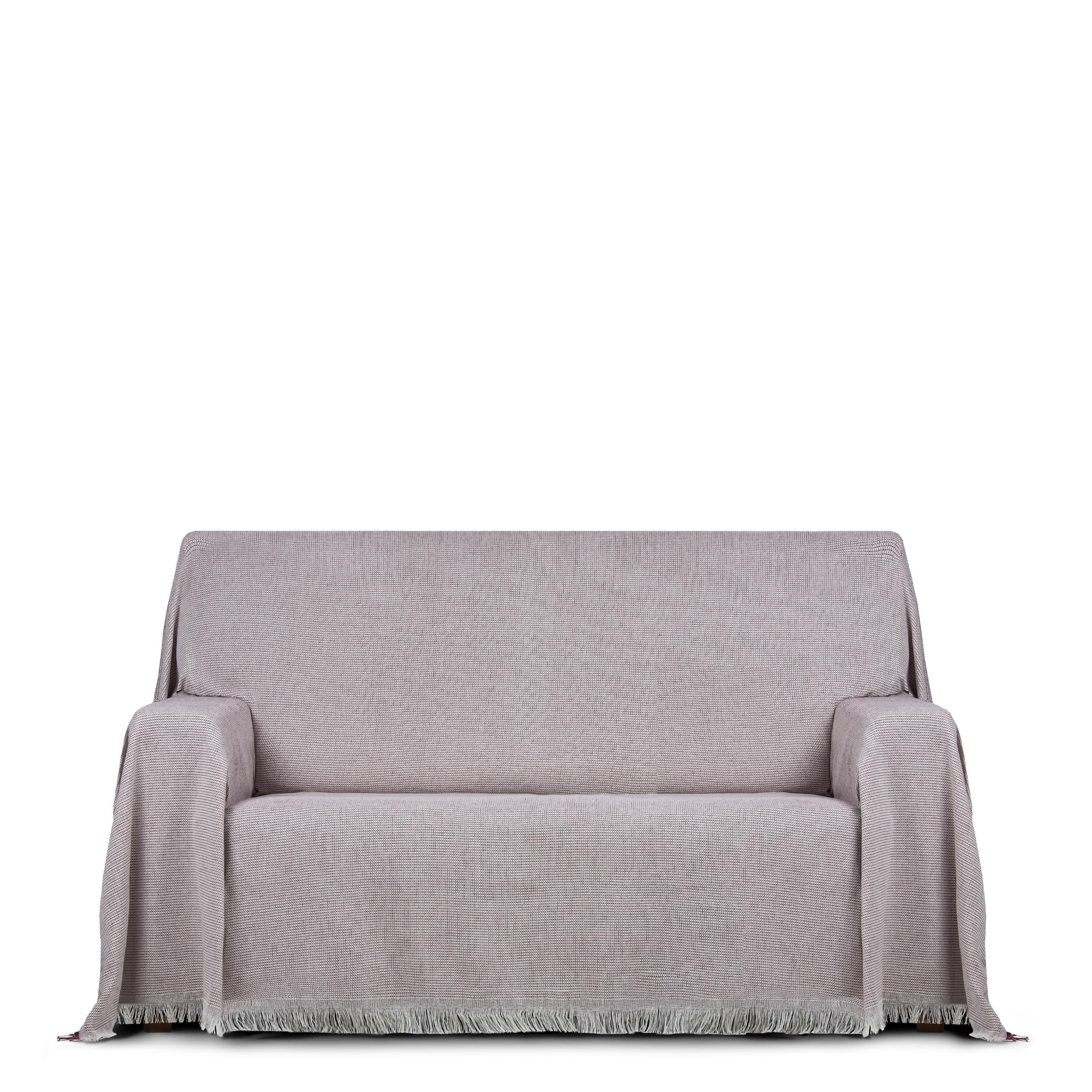 ECOMMERC3 | Alessia Multi-purpose Plaid Size 230 x 260 cm - Multipurpose Bedspread Garnet Decorative Bedspread for Sofa and Bed