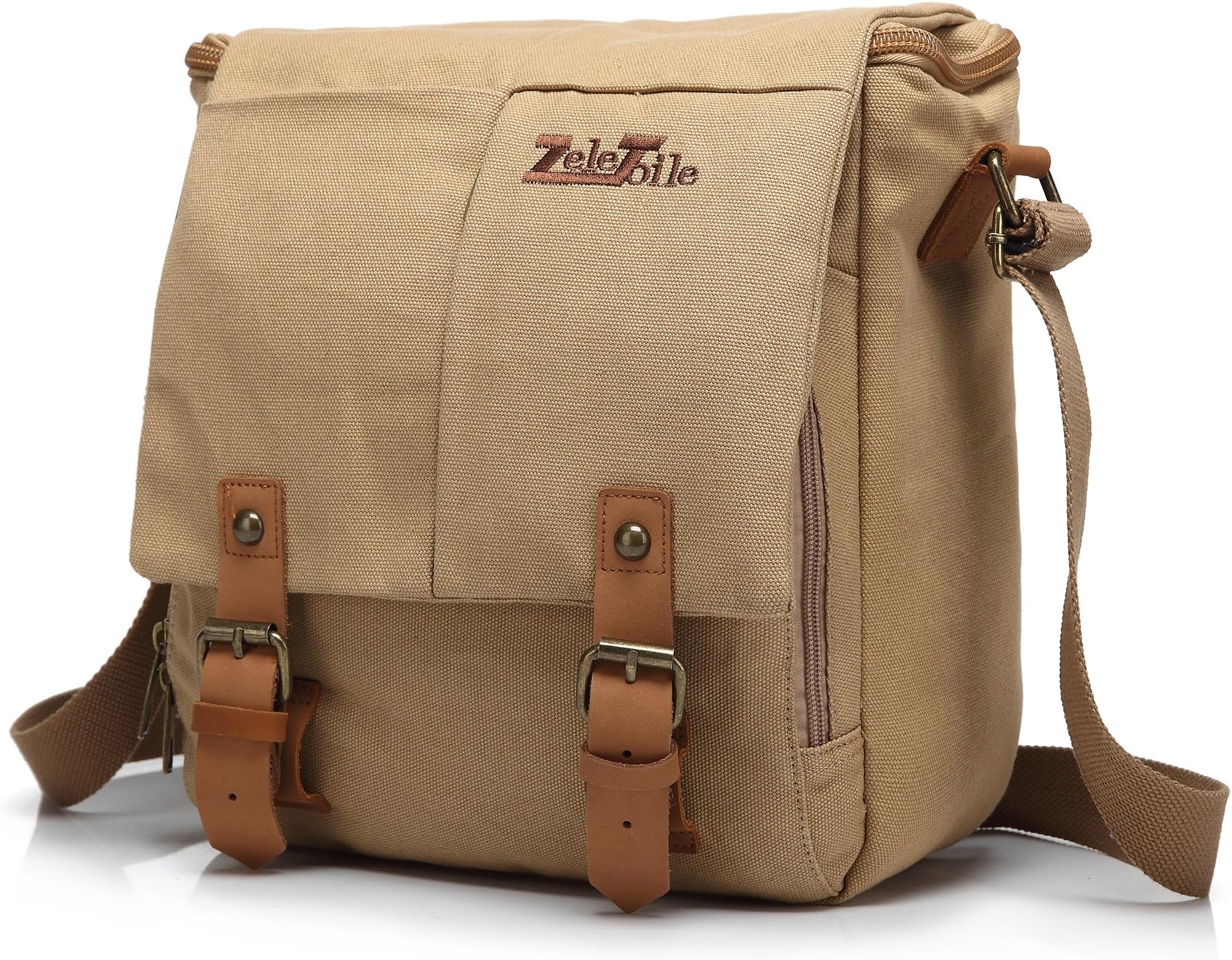 Good Quality Canvas Messengers Bag /Camera Shoulder Bag for DSLR SLR Camera Canon Nikon Sony etc. (M: 31 x 26 x 14 cm)