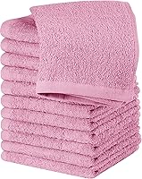 Vista 26 de Utopia Towels - Juego de 24 toallas de algodón, 100% algodón hilado de anillo, toallas de franela de primera calidad para la cara, altamente Blanco