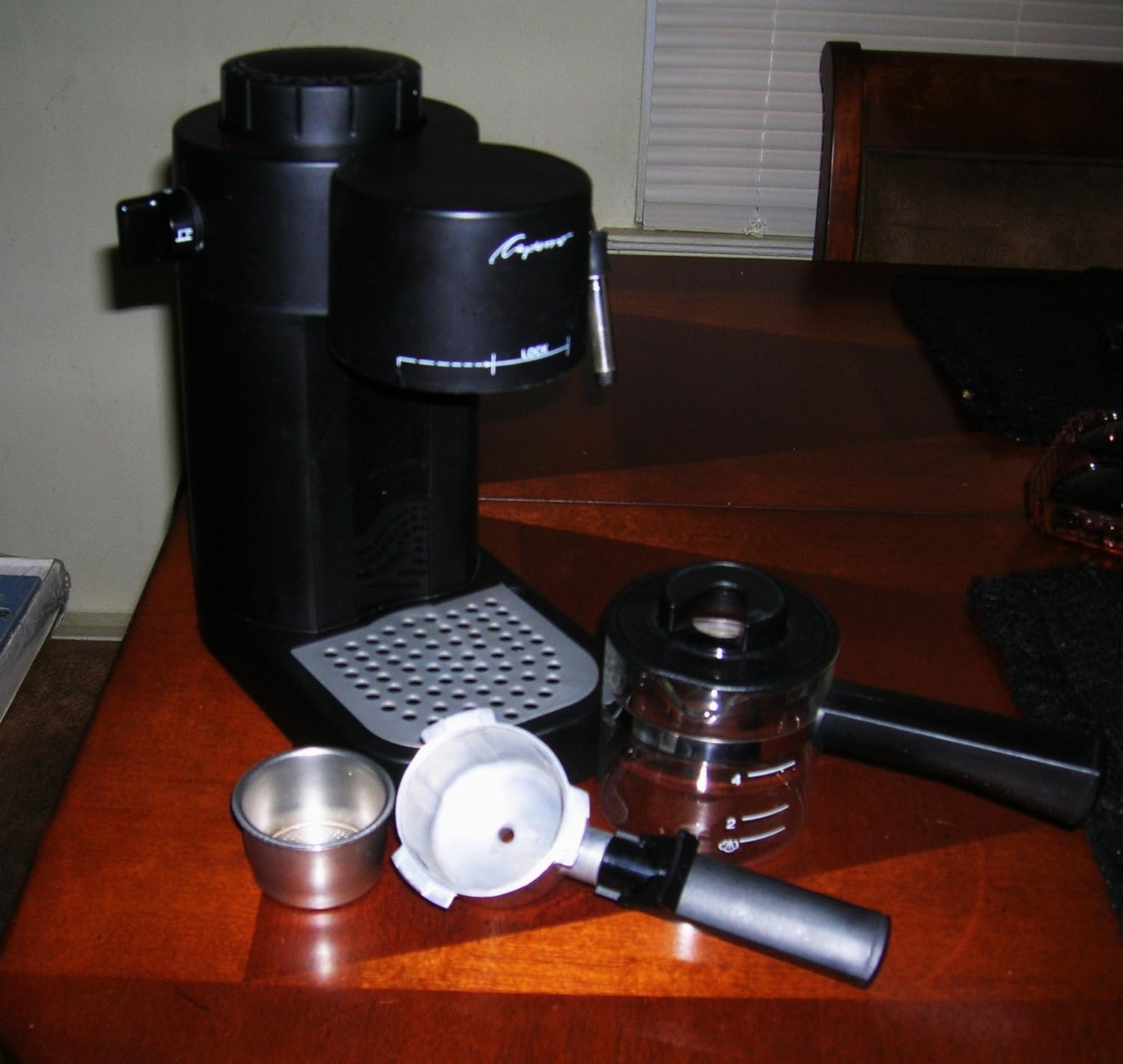 Capresso 302.01 Mini-S 4-Cup Safety Espresso/Cappuccino Machine