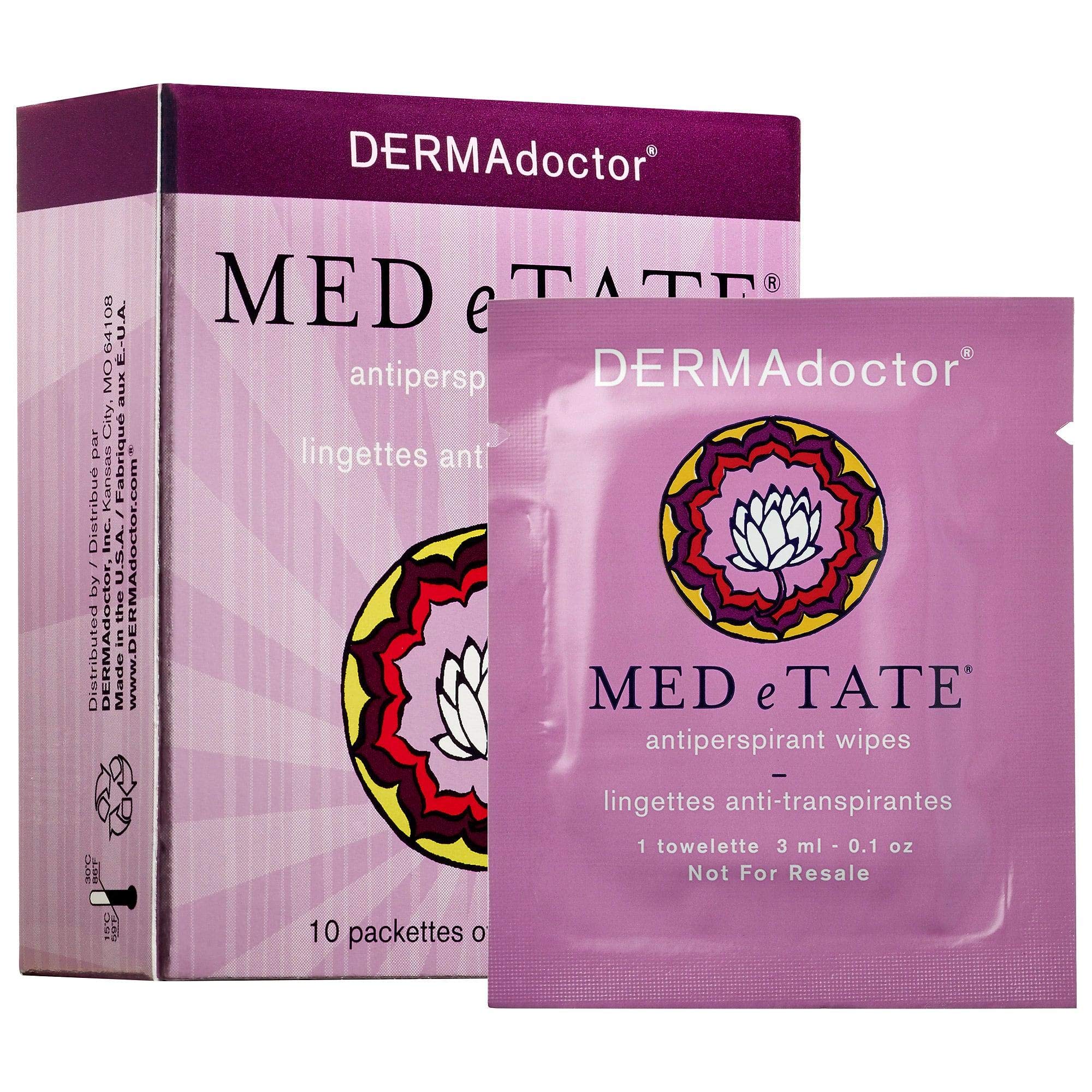 Medetate Antiperspirant Wipes