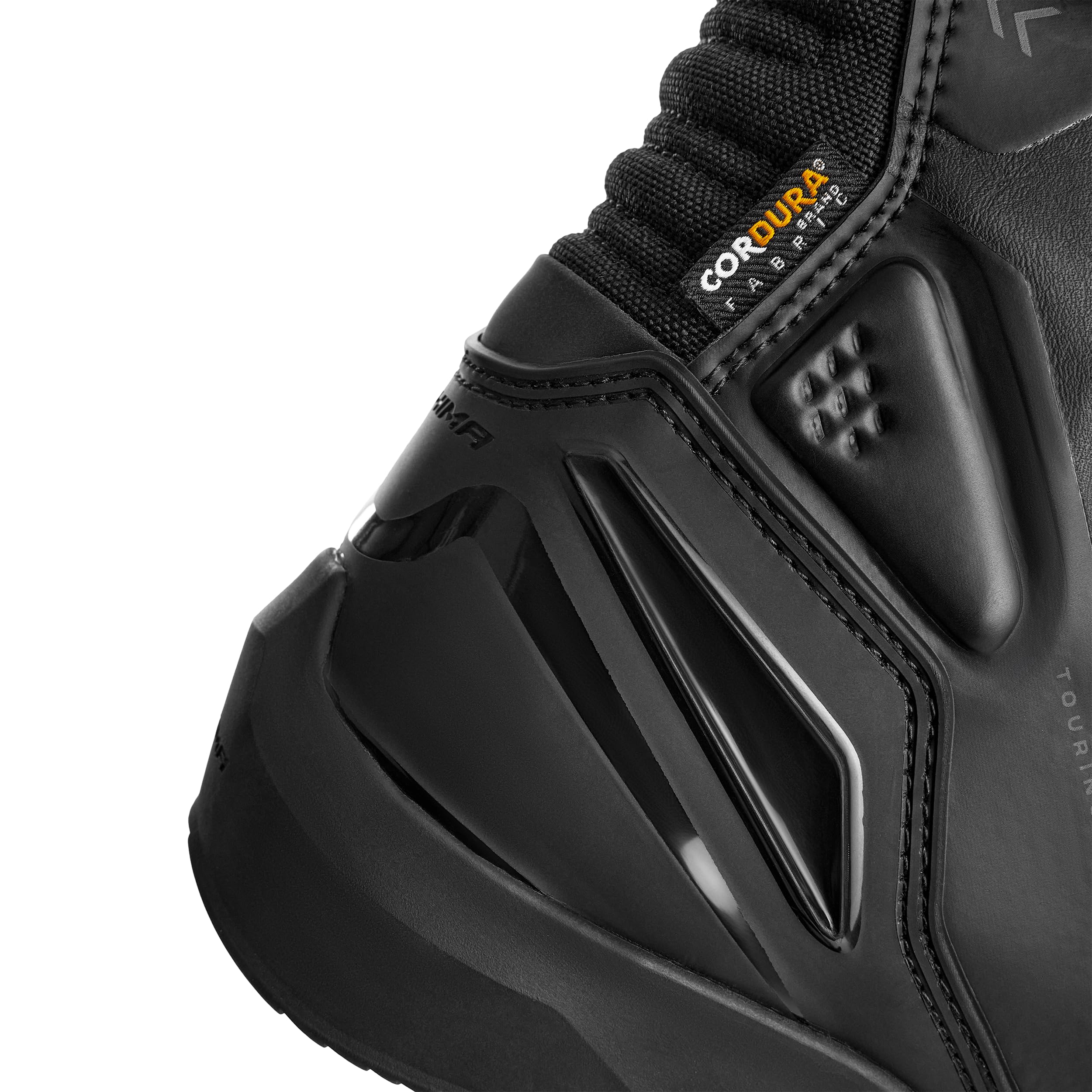 SHIMA Tenex WP Botas Moto Hombre Cuero Impermeable Atop Zapatos Todo El Año Calzado Motorista Baja Adventure Velcro Protección Tobillo Motocicleta Trail (Masculinos Impermeable, Negro, 43)