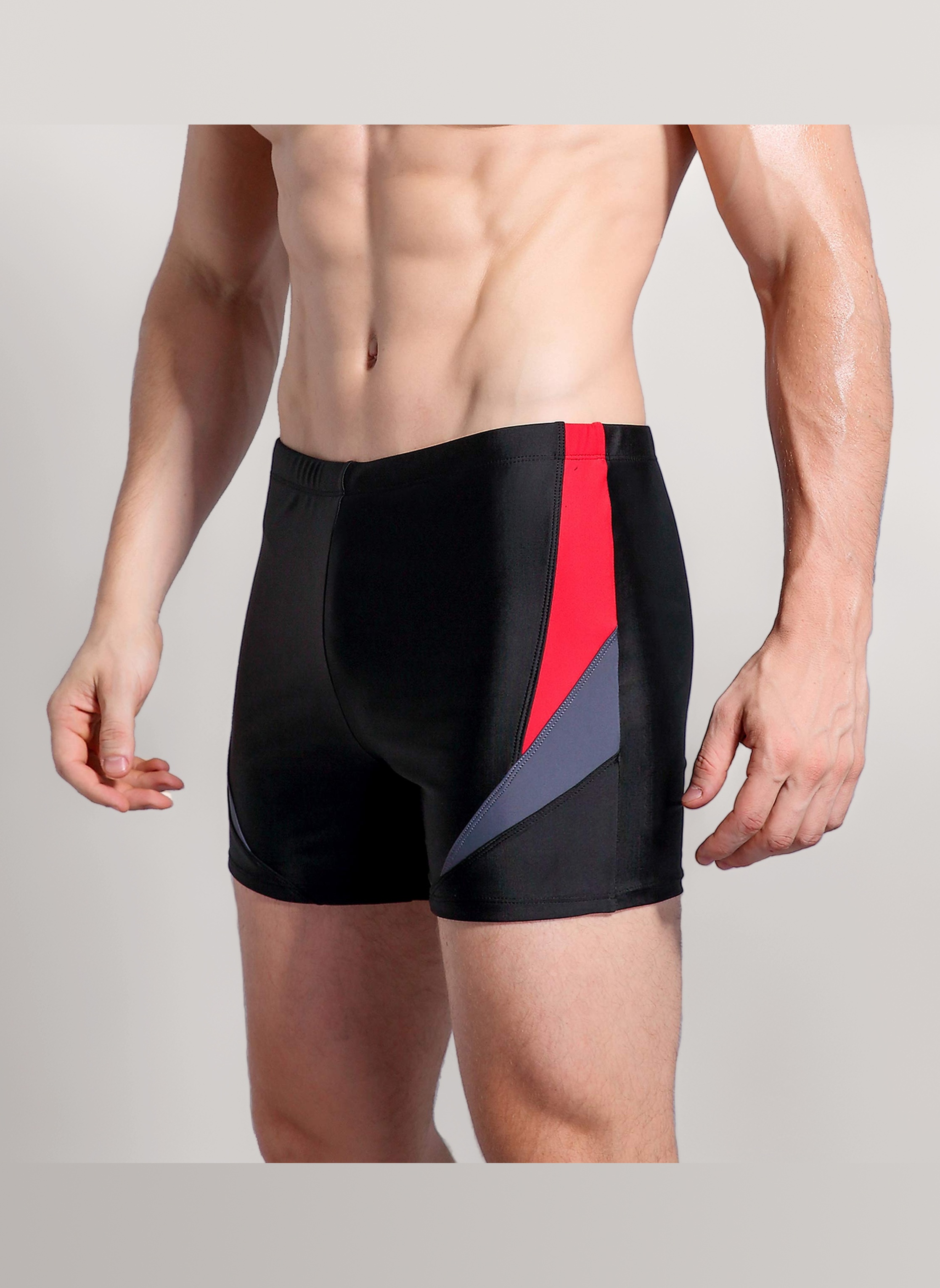 Mens Swimming Trunks Sports Swim Wear Boardshorts UV Protection Chlorine Resistant