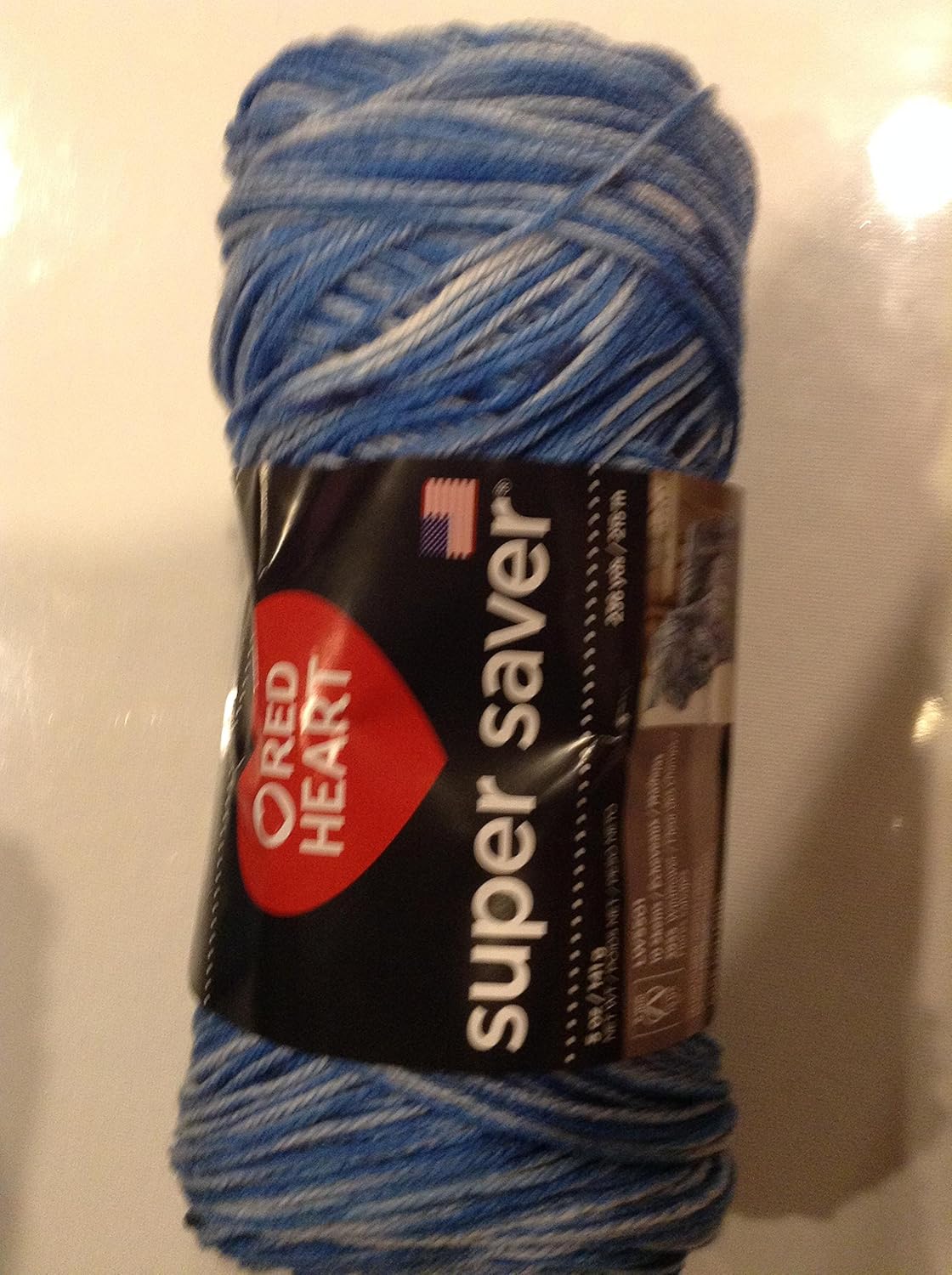 Red Heart Super Saver Yarn-Lapis