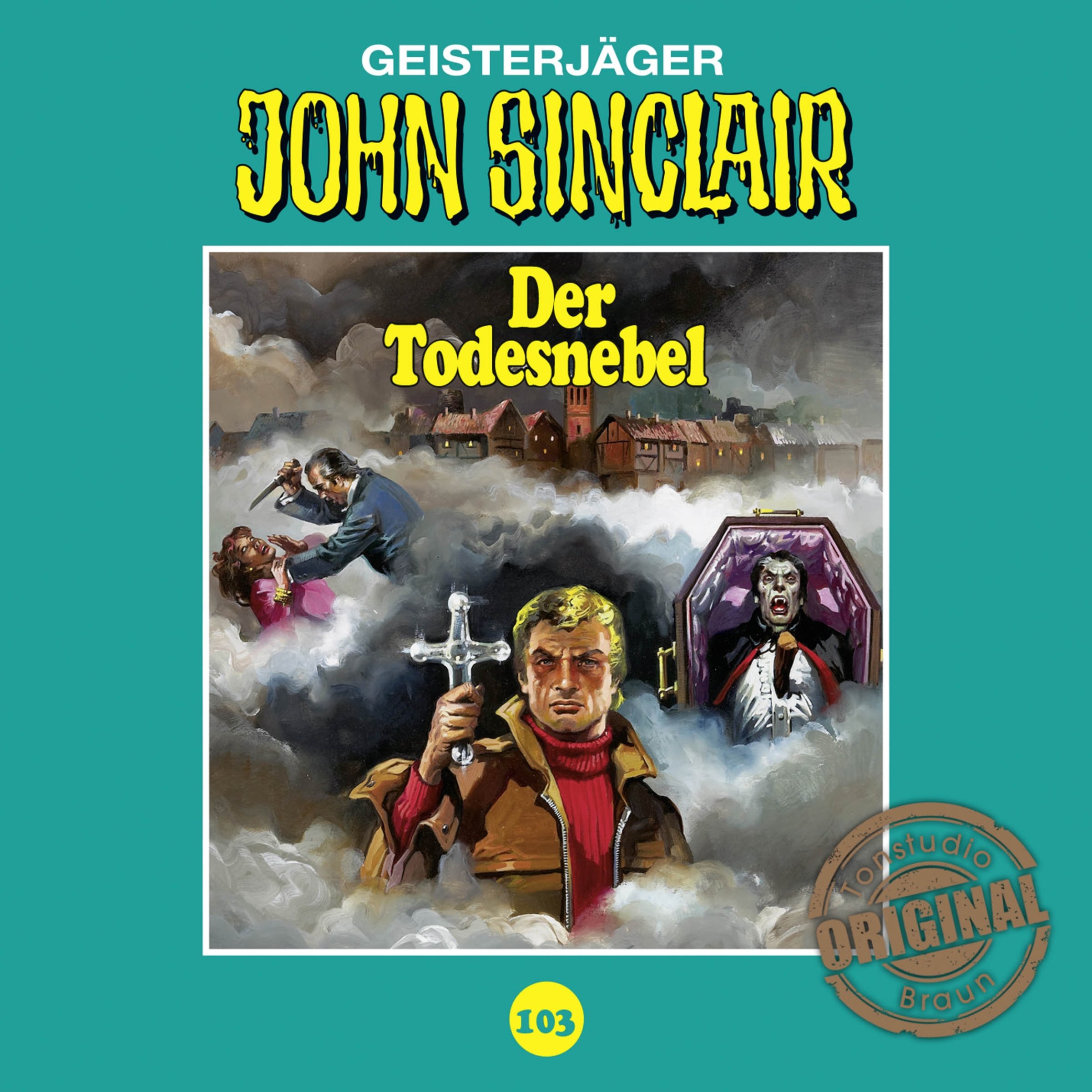 Cover art for Der Todesnebel: John Sinclair - Tonstudio Braun Klassiker 103