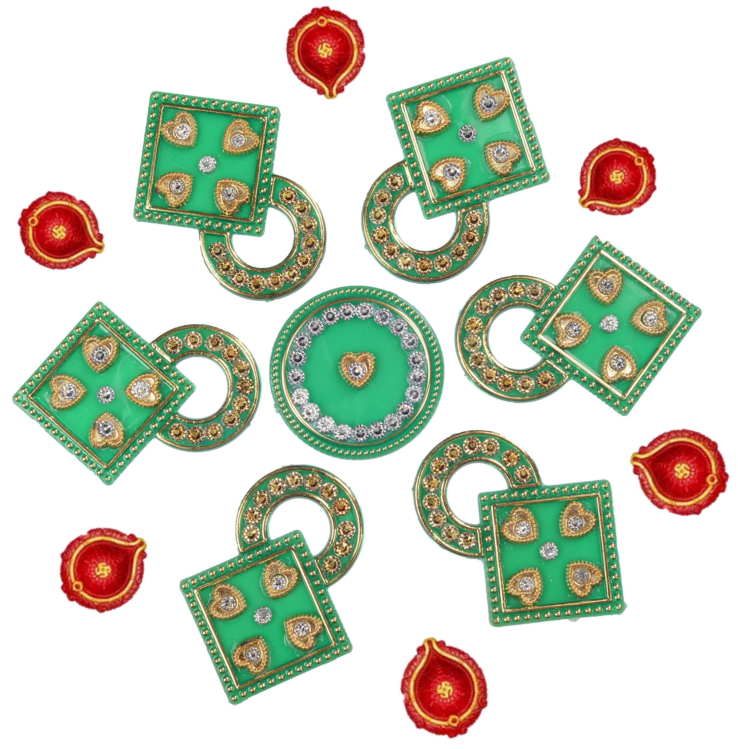 Amba HandicraftRangoli/Home Decor/Diwali/Gift for Home/Interior Handcrafted/Floor Stickers/Wall Stickers/Wall Decoration/Floor Decoration/New Year Gift/Party. Rangoli 31