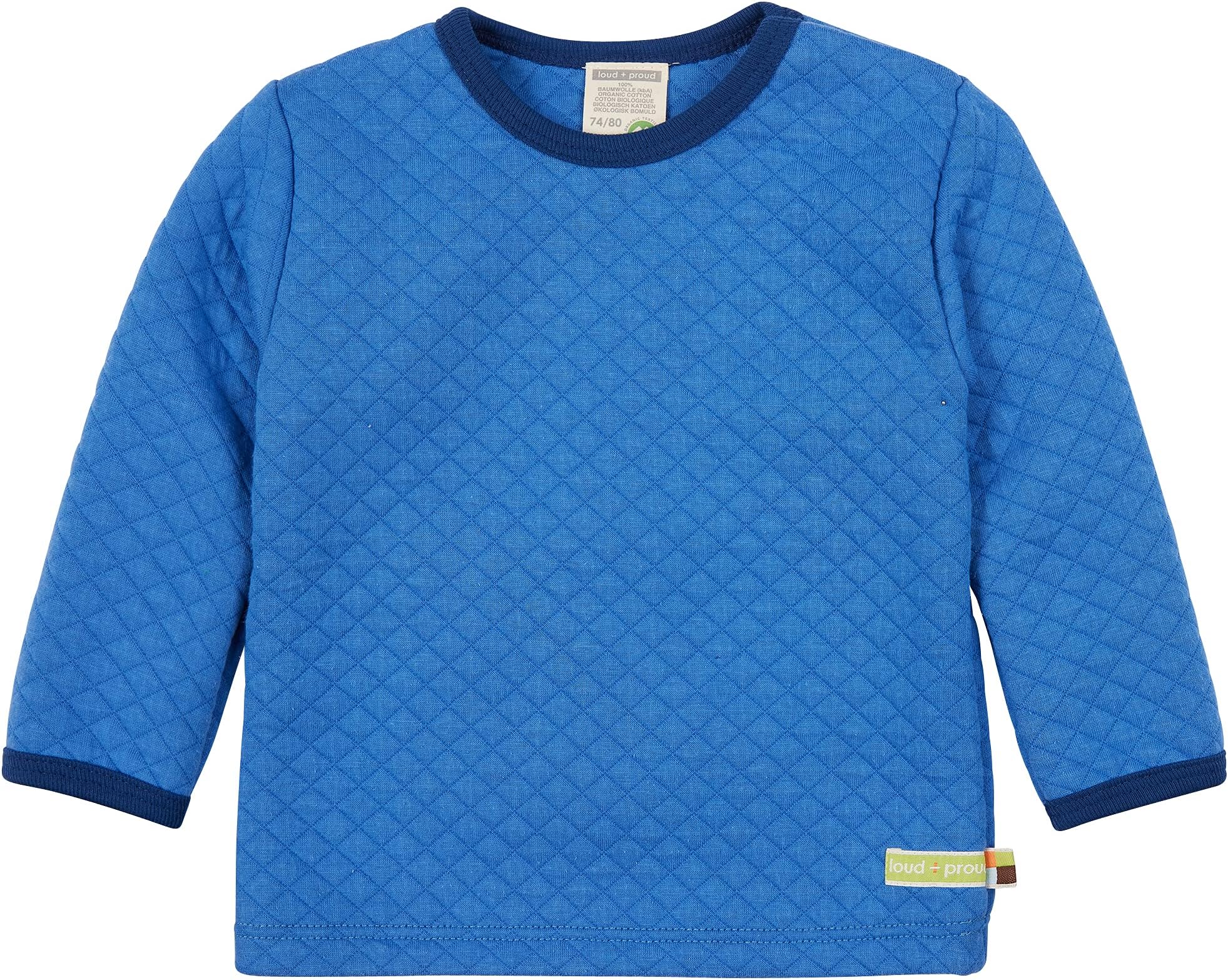 loud + proud Unisex Kids Shirt Padded Knit, Gots Zertifiziert Sweatshirt