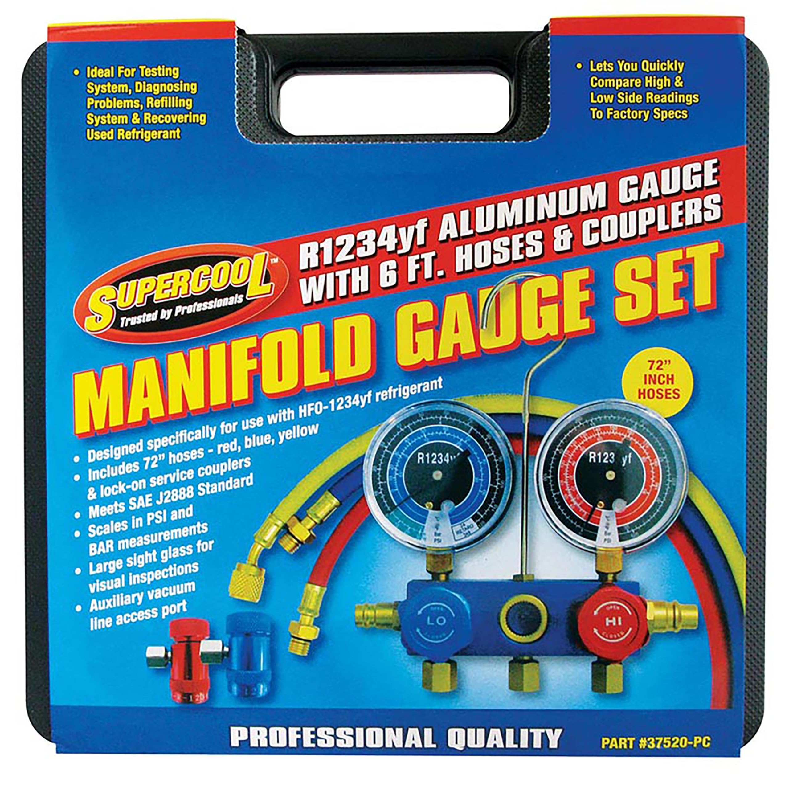 Amazon.co.jp: TSI Supercool 37520 アルミマニホールドゲージセット