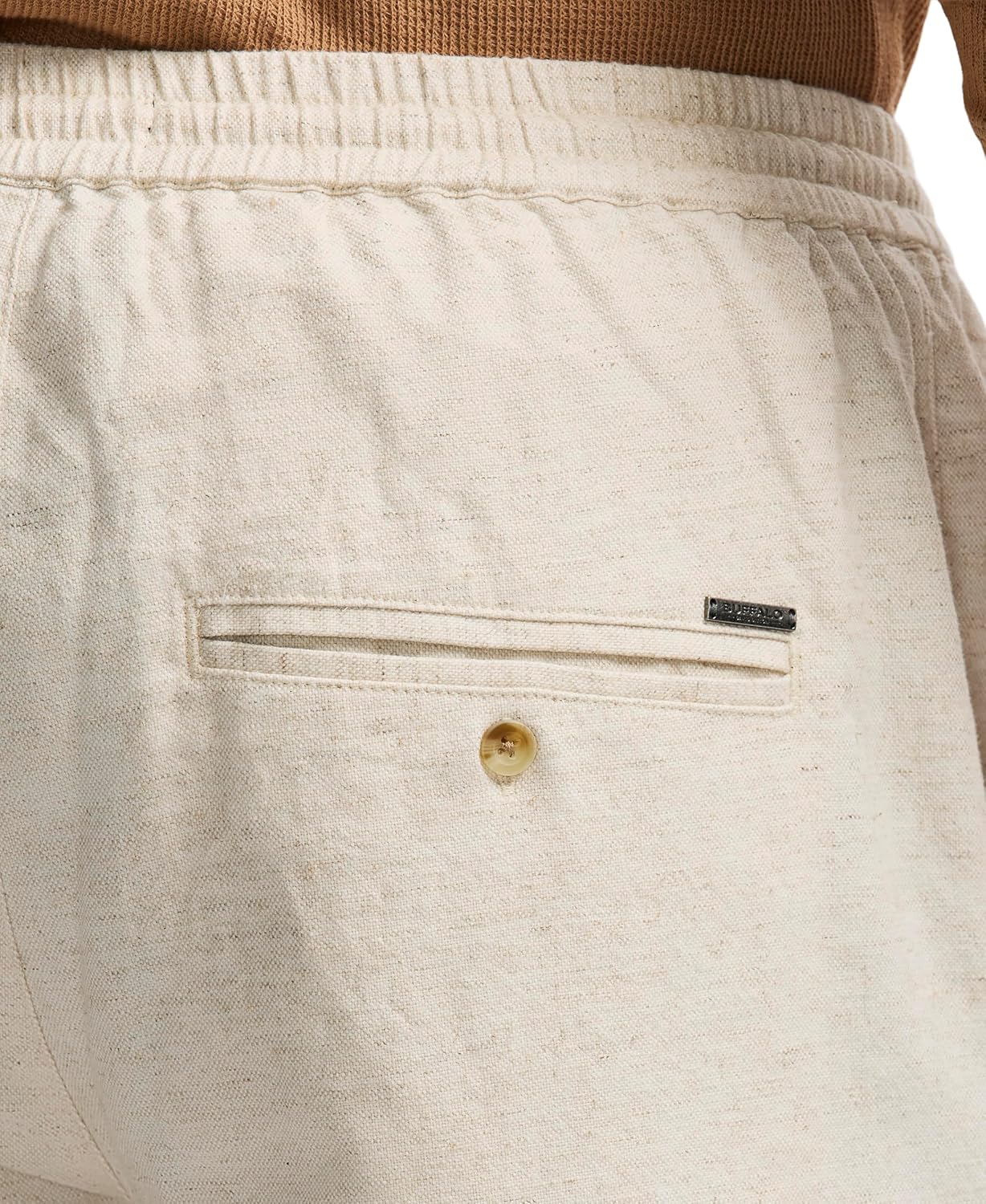 Buffalo David Bitton Mens Non Denim Drawstring Comfortable Easy Pilsen Pant - Image 5