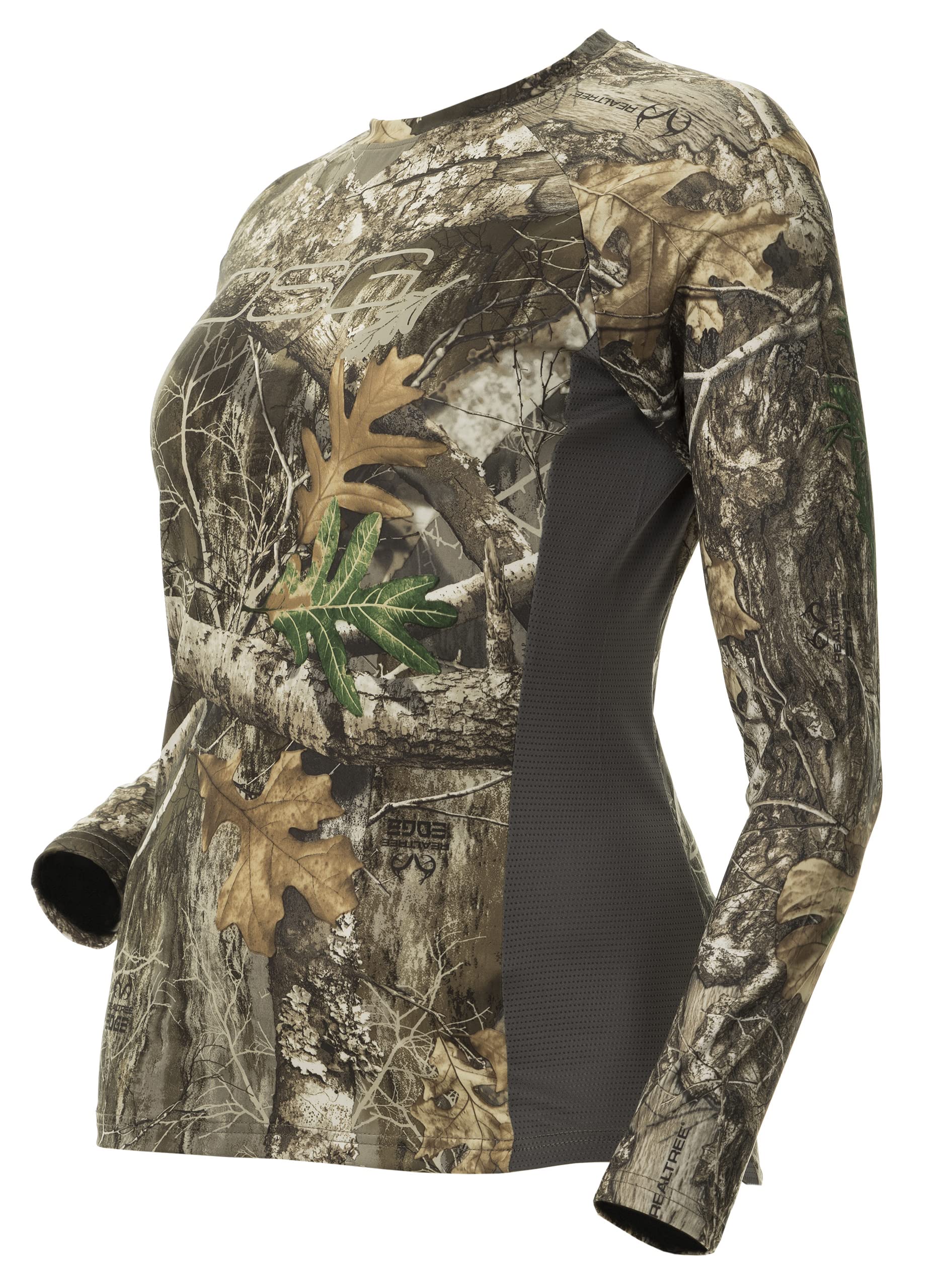 DOING SOMETHING GREAT Women's Ultra Lightweight Hunting Shirts - XX-Small, Edge