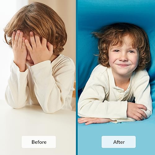 Vista 7 de Túnel sensorial para niños Juego de compresión sensorial para tu hijo Túnel de tela Tubo de elastano Hoja de conceptos para niños para Azul