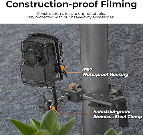 Vista 40 de Brinno Paquete de cámara de construcción BCC2000 Plus - Incluye: cámara de lapso de tiempo Full HD TLC2000, extensor de 32 pies para computadora 1