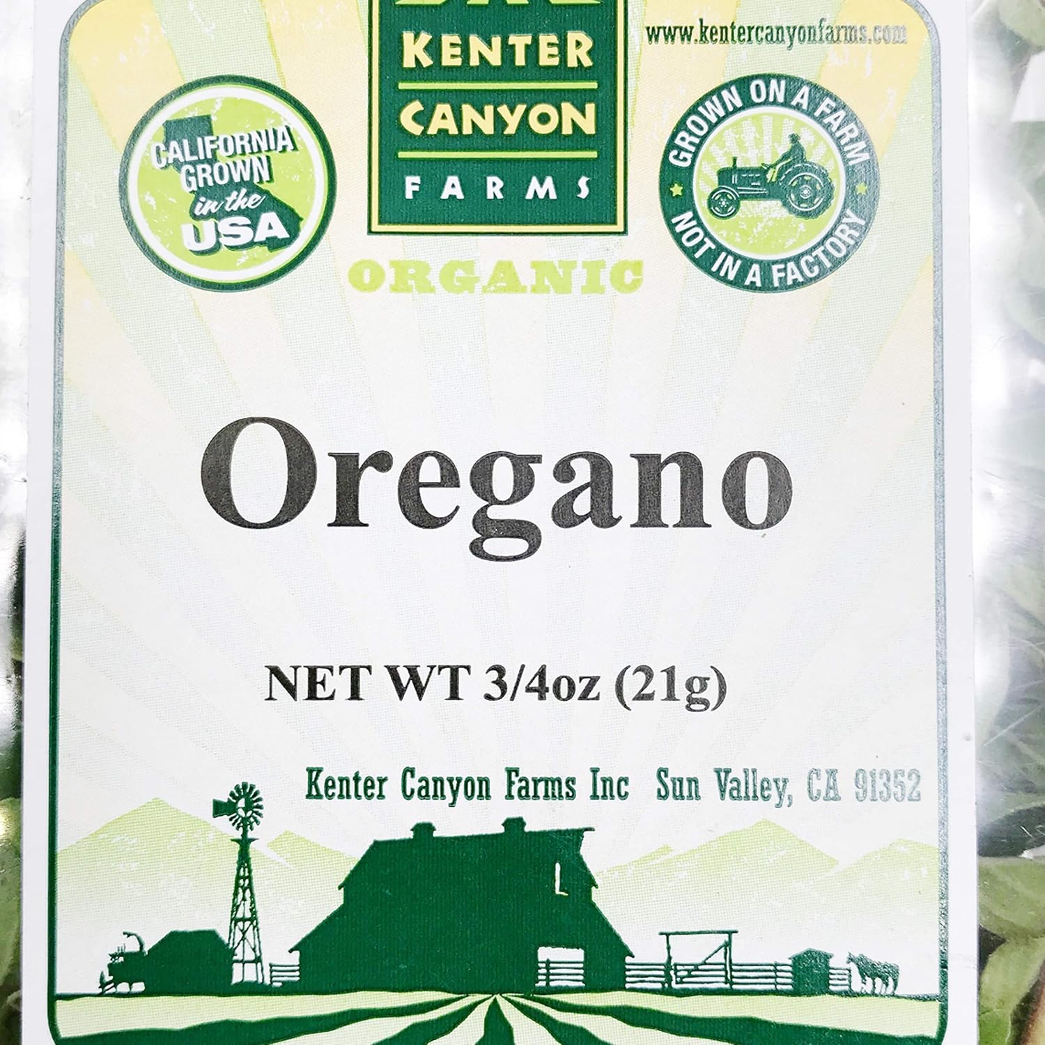Herb Oregano Organic, 0.75 Ounce