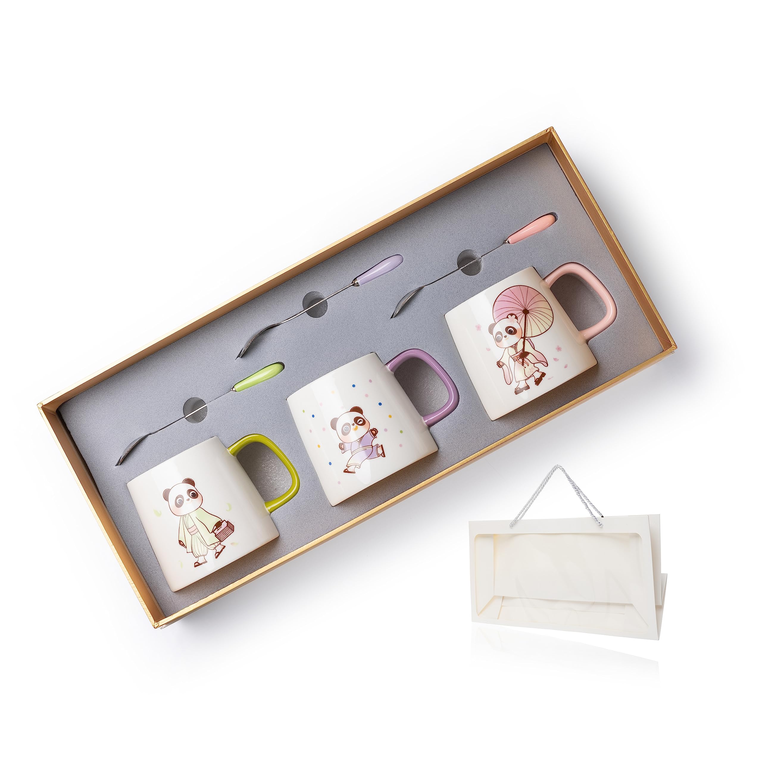 Amazon.co.jp: Paripi ギフトセット マグカップ3点セット 380ML大容量