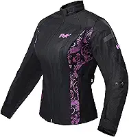 Jaqueta feminina de motociclista de aventura/turismo, com armadura CE para motocicletas Enduro