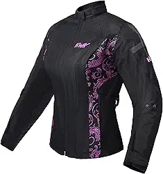 Jaqueta feminina de motociclista de aventura/turismo, com armadura CE para motocicletas Enduro