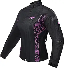 Jaqueta feminina de motociclista de aventura/turismo, com armadura CE para motocicletas Enduro
