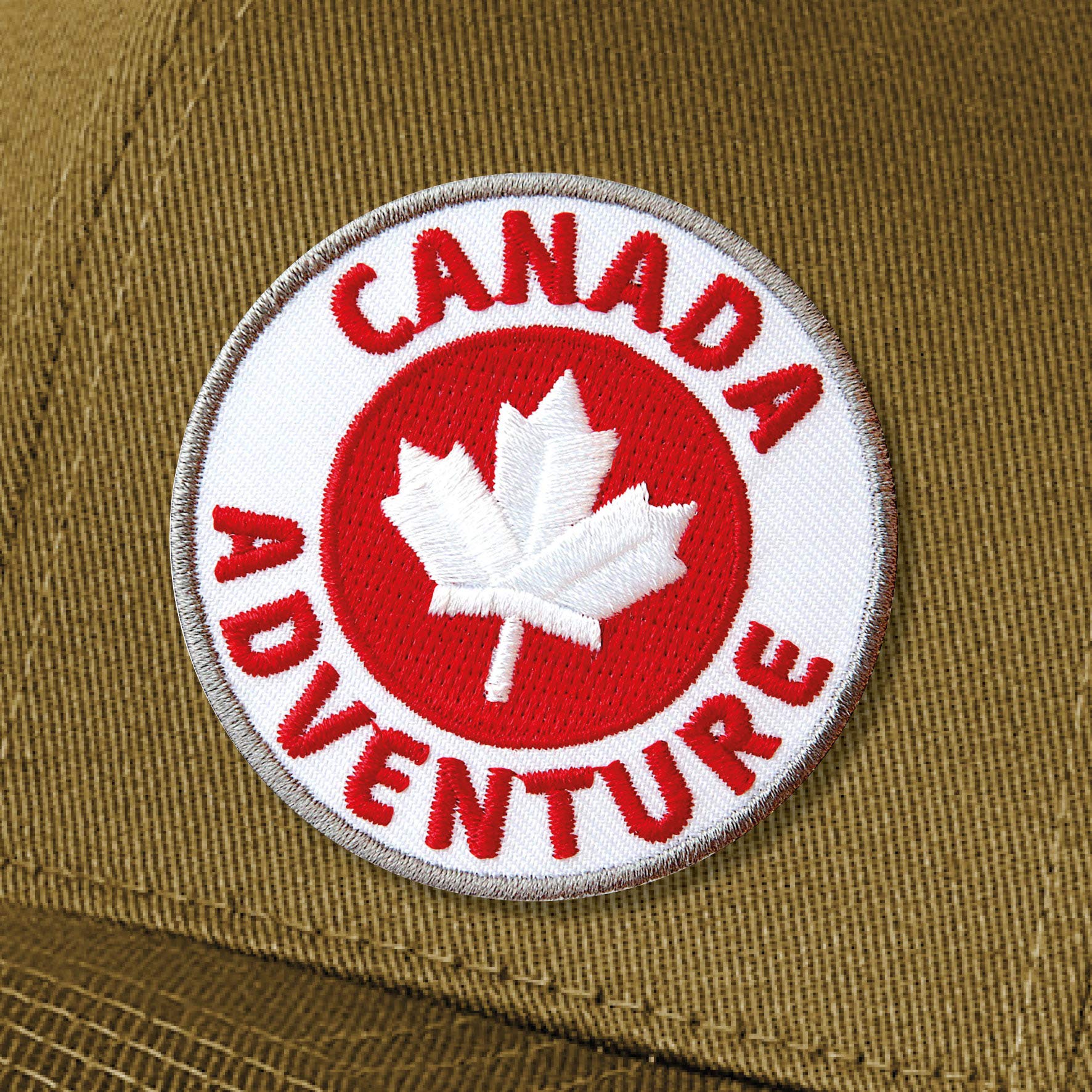 Kanada Ahornblatt Patches 2x 45mm - Aufbügler \u0026 Aufnäher Für Kleidung,  Rucksack, Jacke Ahornblatt Aufnäher, image size:1772x1772