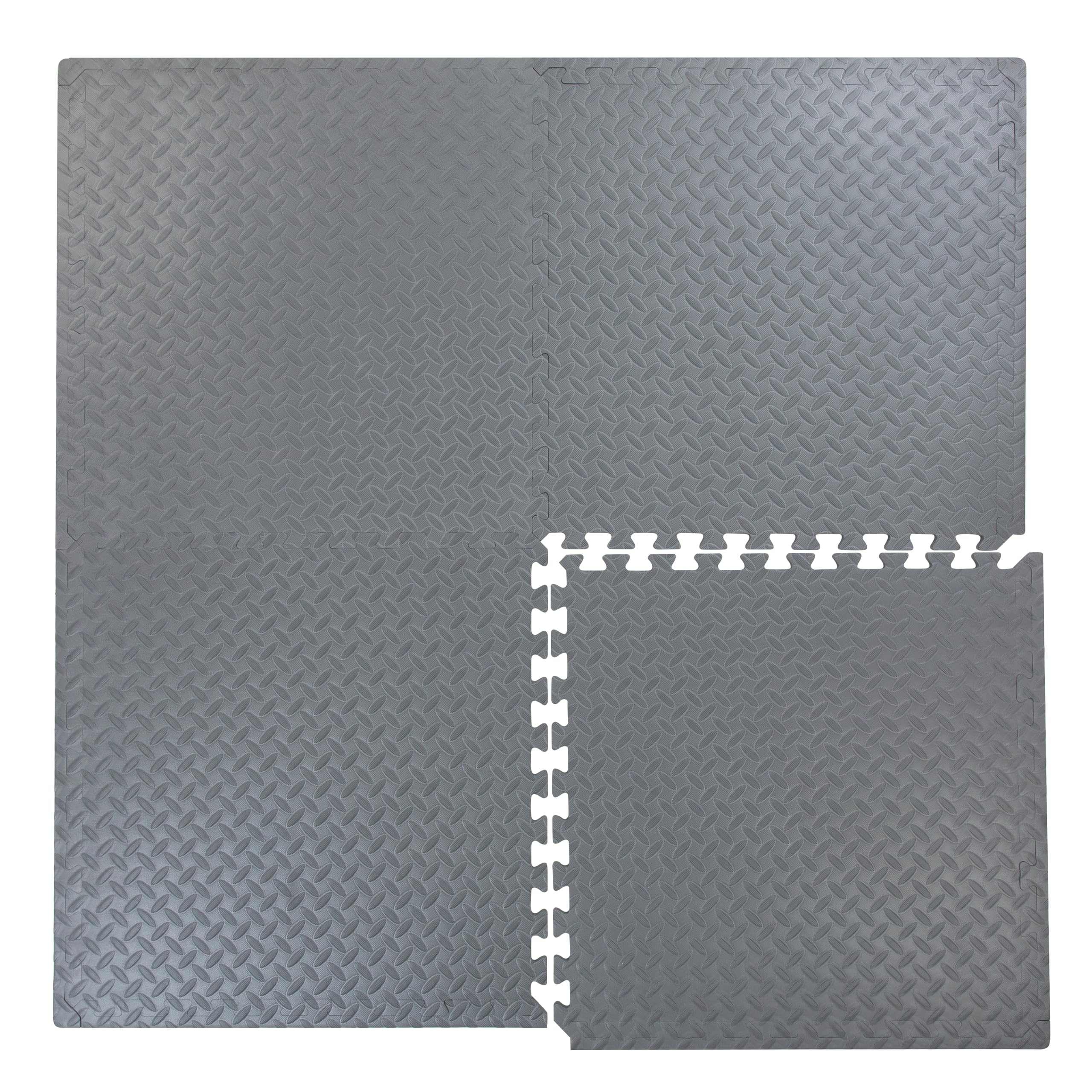 Fitem Piastrelle in schiuma EVA ambientale – Tappetino sportivo Puzzle – Protezione Pavimento – Garage – Tatami – Piscina – Fitness – Bodybuilding – Palestra – 63 x 63 x 1 cm o 44 x 44 x 1 cm