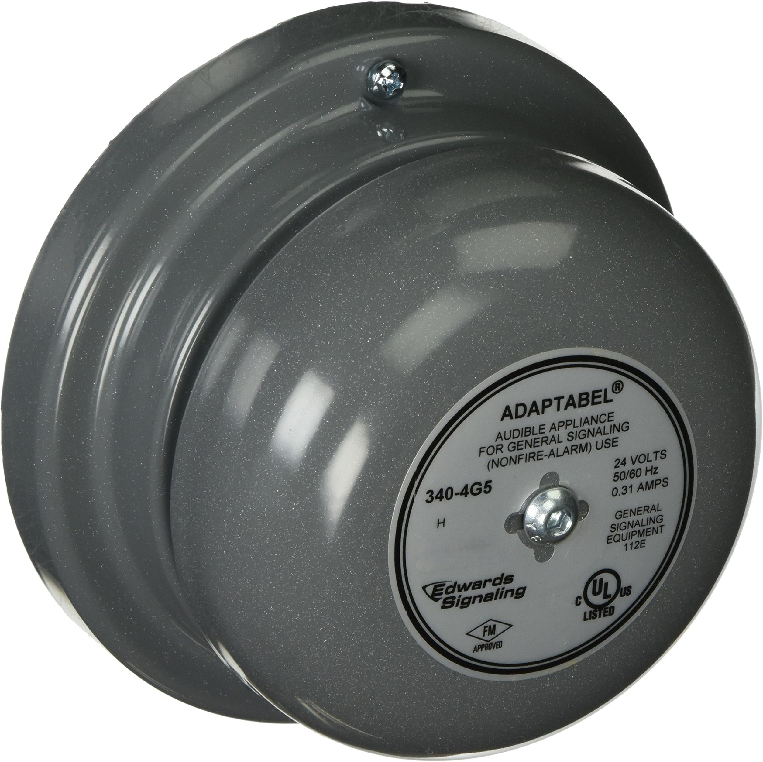 Edwards Signaling 340-4G5 4" Vibrating Bell, Continuous Ring