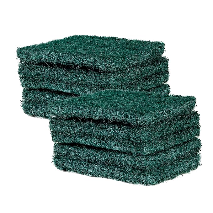 Arda Aqua Green Multipurpose Scrub Sponge Cleaning Pads: Ideal for Kitchen Cleaning and Tiles (Pack of 5)