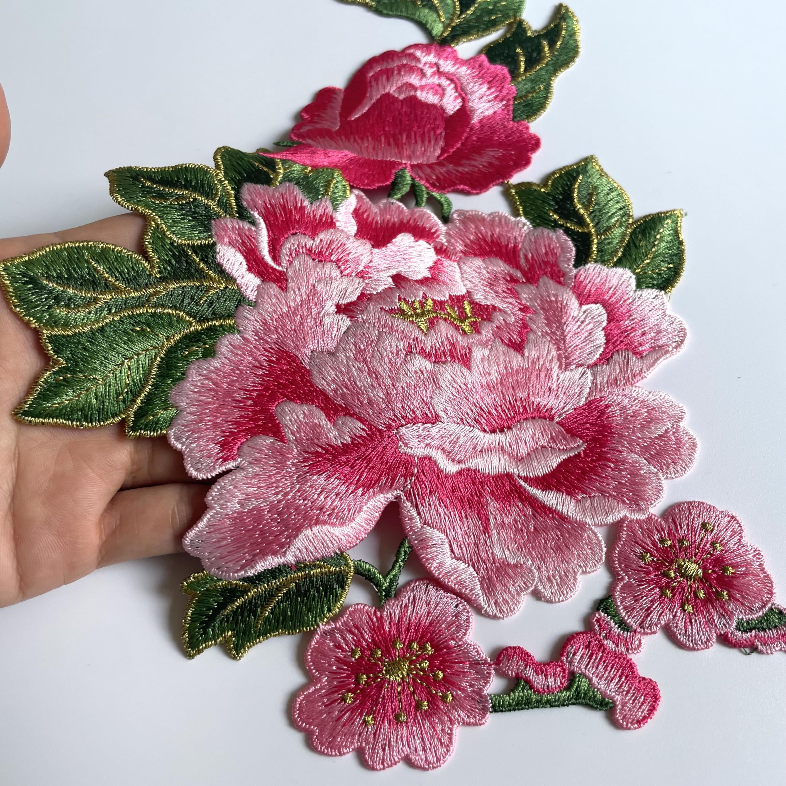 Amazon.com: 1 Piece Sew on Embroidered Applique Floral Patches