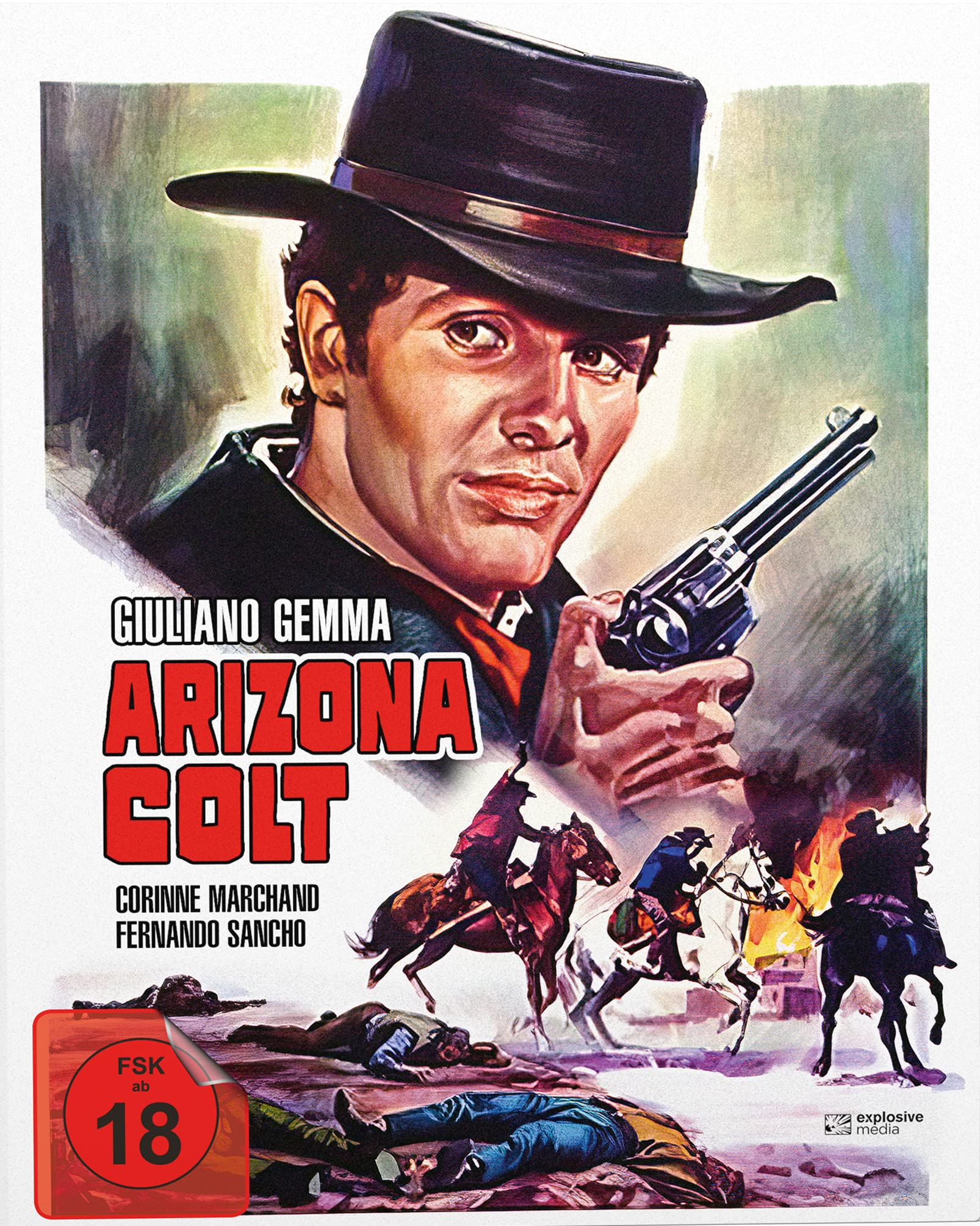 Arizona Colt Blu-ray edición coleccionista Mediabook Cover A con disco DVD Alemania