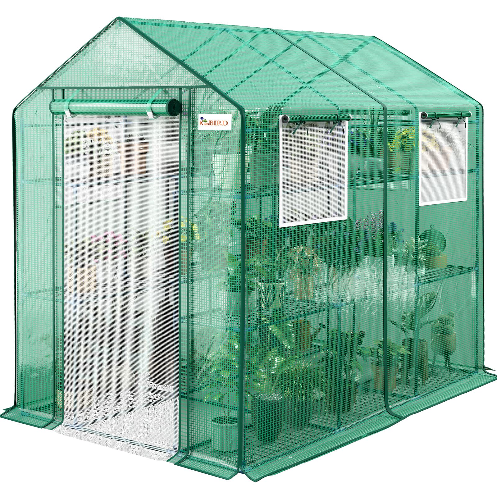 Amazon.com : KING BIRD Premium Greenhouse for Outdoors, 84 x 56 x
