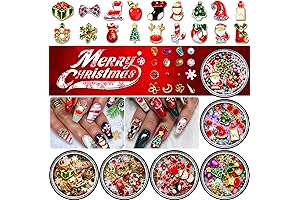 Christmas Nail Rhinestones - 1500+ Pieces of Exquisite Winter Charisma