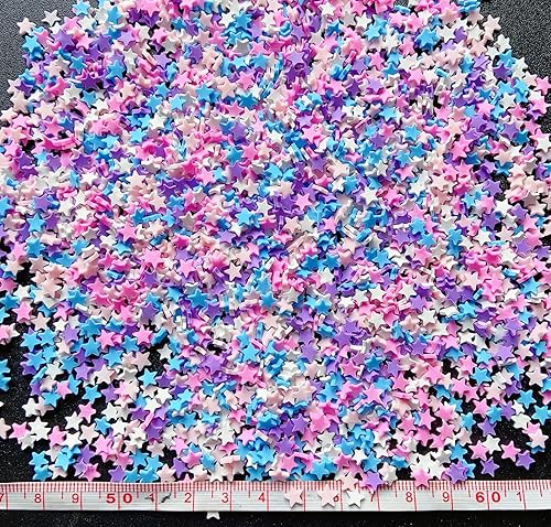 Miniatura 4 de EHOPE Gránulos falsos de resina, chispas de caramelo falso, chispas de arcilla, chispas de polímero, rebanadas de arcilla polimérica para arte de