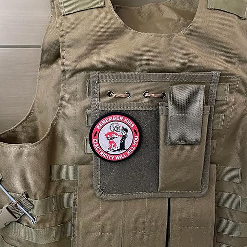 Miniatura 21 de Don't Be A Salty Creative Humor - Parche táctico militar para moral, divertidos parches tácticos, cierre de gancho y bucle de goma de PVC, parches