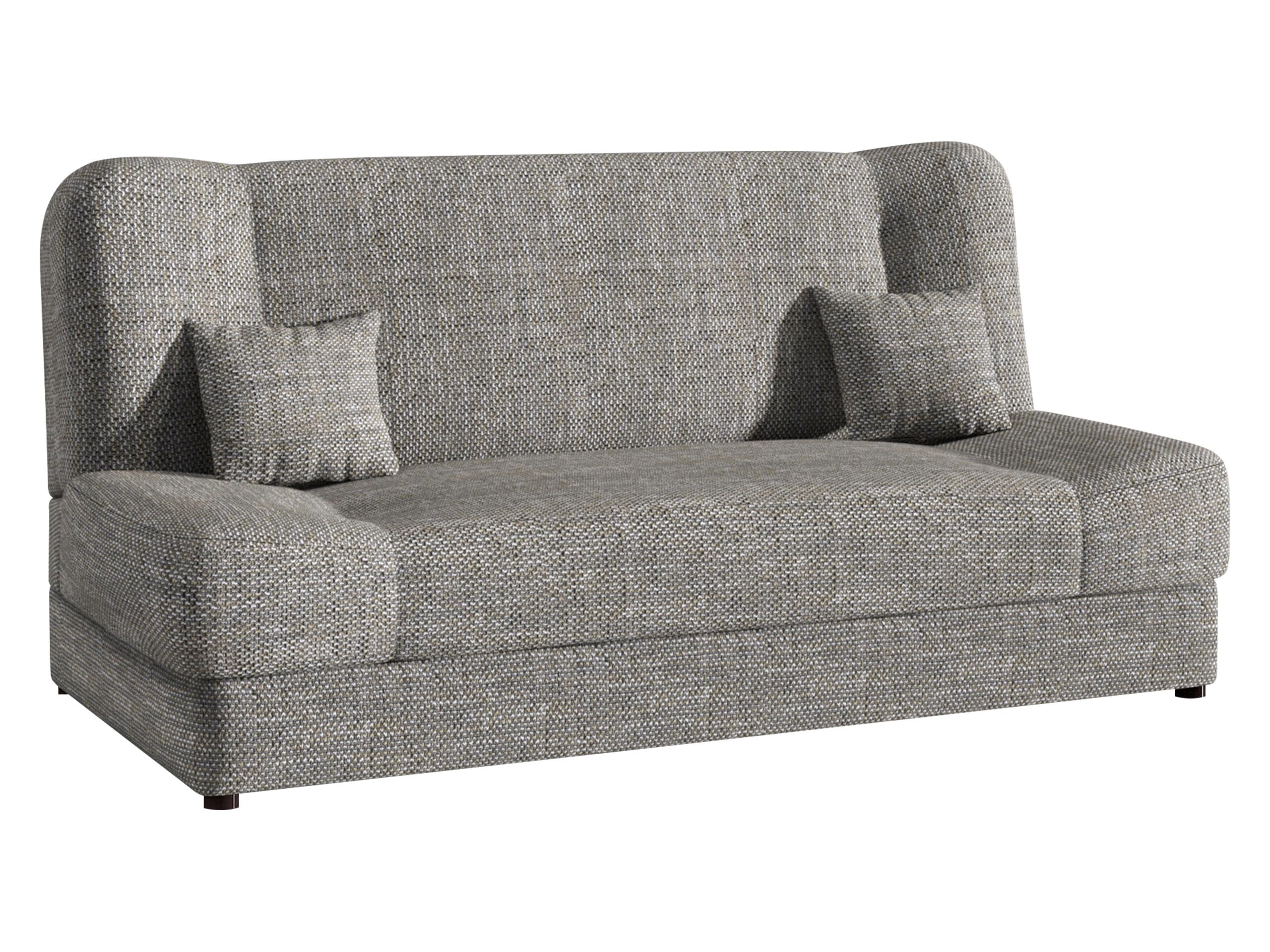 Mirjan24 Schlafsofa Jonas, Sofa mit Bettkasten und Schlaffunktion, Bettsofa, Dauerschläfer-Sofa, Schlafcouch, Materialmix, Couch vom Hersteller, Wohnlandschaft (Lawa 05)