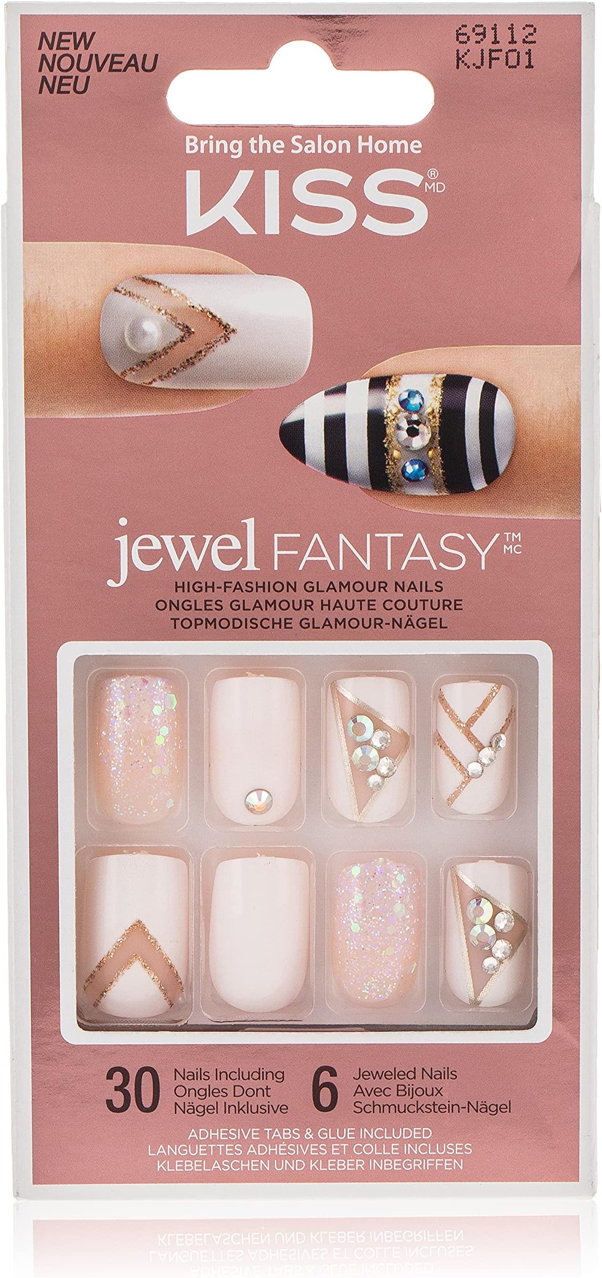 Jewel Fantasy Nails, KJF01C