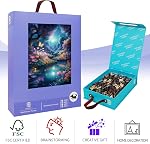 Mys Aurora Wooden Jigsaw Puzzles,200 Piece Garden Butterfly11.2 x 11.2 Inch Wooden Puzzles for Adults and kids,Unique Shaped Wood Puzzle,Beautiful Gift Package,Best Gift for Family Game Puzzles Medium