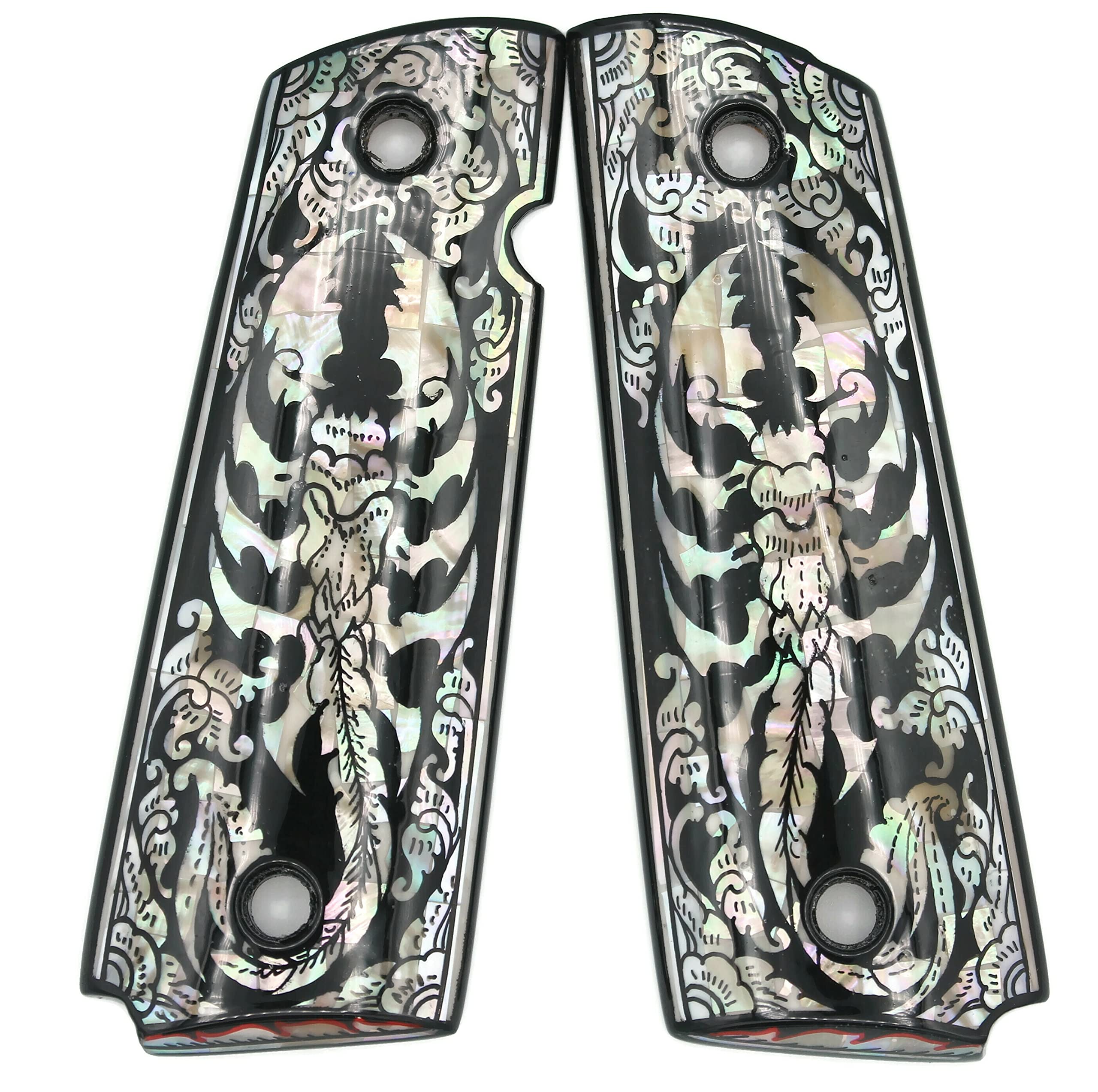Buy Vitoonwood Mother Of Pearl Grips For 1911 Standard Full Size Colt buy-vitoonwood-mother-of-pearl-grips-for-1911-standard-full-size-colt