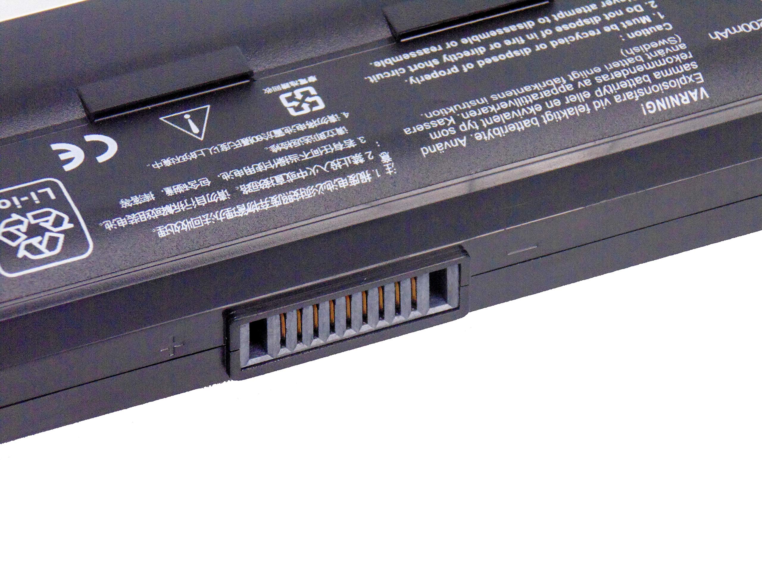 5200mAh A32-K55 Batterie, Remplacer pour ASUS X55 X55A X55C X55U X55V X55VD X75 X75A X75V X75VD A45 A55 K45 K55 F75V K55A K55DR K55VD K55VM A32-K55 A33-K55 A41-K55