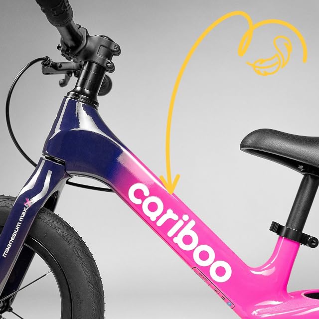 Foto 6 de 8 de Cariboo Bicicleta sin Pedales para Niños Desde 2 años - Ultraligera 3,6 kg - Sillín y Manillar Ajustables